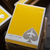 Limited Edition Lounge in Taxiway Yellow by Jetsetter Playing Cards
